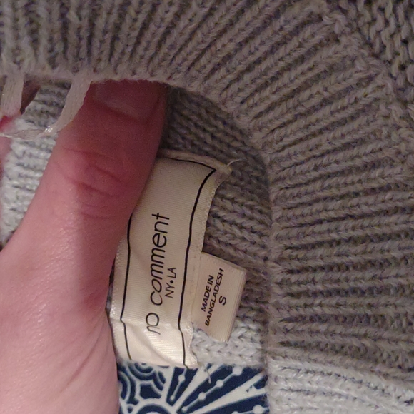 🟡Cropped cable knit sweater - Picture 2 of 3